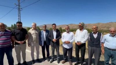 Yeniden Refah Partisi Elazığ İl Başkanı Erhun Karakuş, Maden ilçesinde