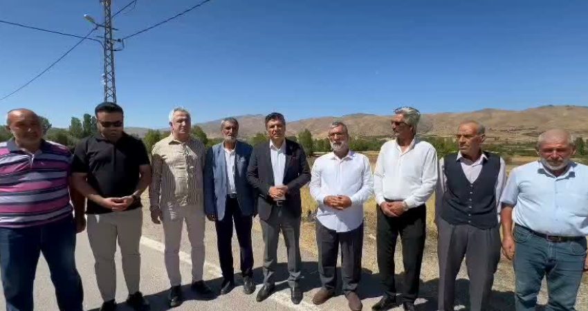 Yeniden Refah Partisi Elazığ İl Başkanı Erhun Karakuş, Maden ilçesinde
