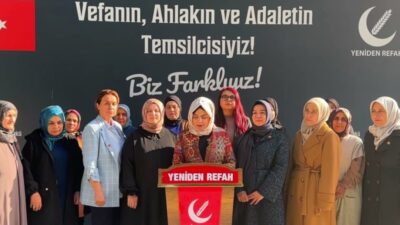 Yeniden Refah Partisi Kadın Kolları Genel Başkan Yardımcısı Gamze Büyükkılınç,