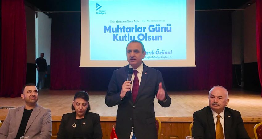 Yüreğir Belediye Başkan Vekili Tarık Özünal, "19 Ekim Muhtarlar Günü"