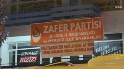Düzce Cumhuriyet Başsavcılığı, Zafer Partisi Düzce İl Başkanı Hülya Eroğlu