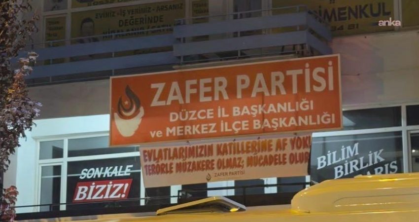 Düzce Cumhuriyet Başsavcılığı, Zafer Partisi Düzce İl Başkanı Hülya Eroğlu
