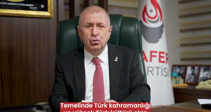 Zafer Partisi Lideri Özdağ’dan 29 Ekim mesajı: Cumhuriyetin mesut, muvaffak, muzaffer olması için kararlılıkla mücadele ediyoruz Zafer Partisi Genel Başkanı Ümit Özdağ, "Türkiye Cumhuriyeti’nin mesut, muvaffak,