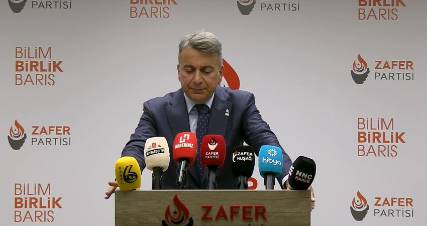Zafer Partisi Sözcüsü Azmi Karamahmutoğlu, "Gazeteciler Şaban Sevinç, Mustafa Balcı,