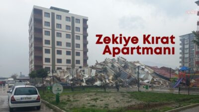 Hatay'da 6 Şubat depremlerinde 36 kişinin yaşamını yitirdiği Zekiye Kırat