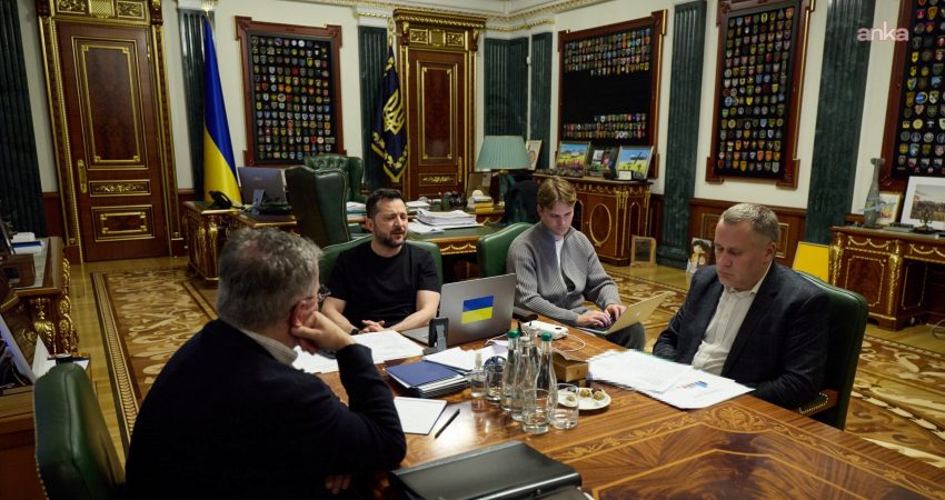 Ukrayna Devlet Başkanı Volodimir Zelenskiy, Almanya Başbakanı Friedrich Merz ile