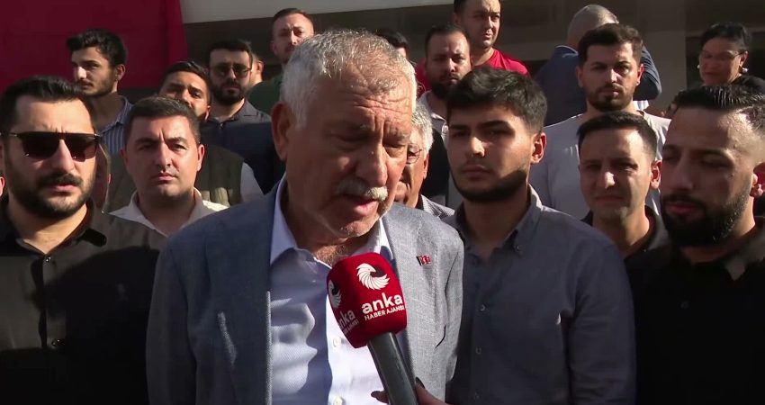 Görevinden uzaklaştırılan Adana Büyükşehir Belediye Başkanı Zeydan Karalar, Mersin Büyükşehir