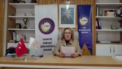Ziraat Mühendisleri Odası (ZMO) Samsun Şube Başkanı Havva Bayzat, Toprak