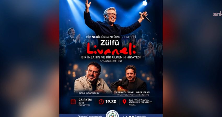 Zülfü Livaneli’nin hikayesi ve eserleri, Muğlalı sanatseverlerle buluşacak Muğla Büyükşehir Belediyesi, Cumhuriyet Bayramı kutlamaları kapsamında Nebil Özgentürk’ün hazırladığı